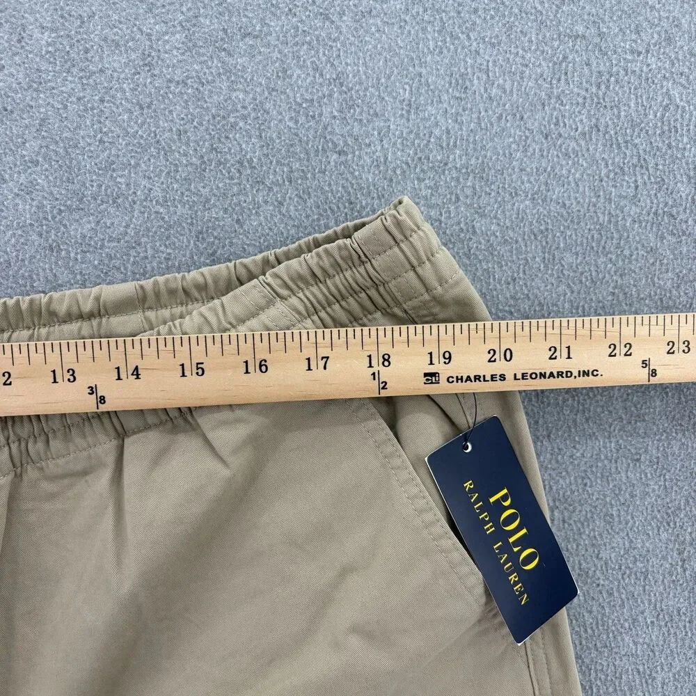 Polo Ralph Lauren Prepster Stretch Classic Fit 8” Khaki Shorts Men’s LT NWT